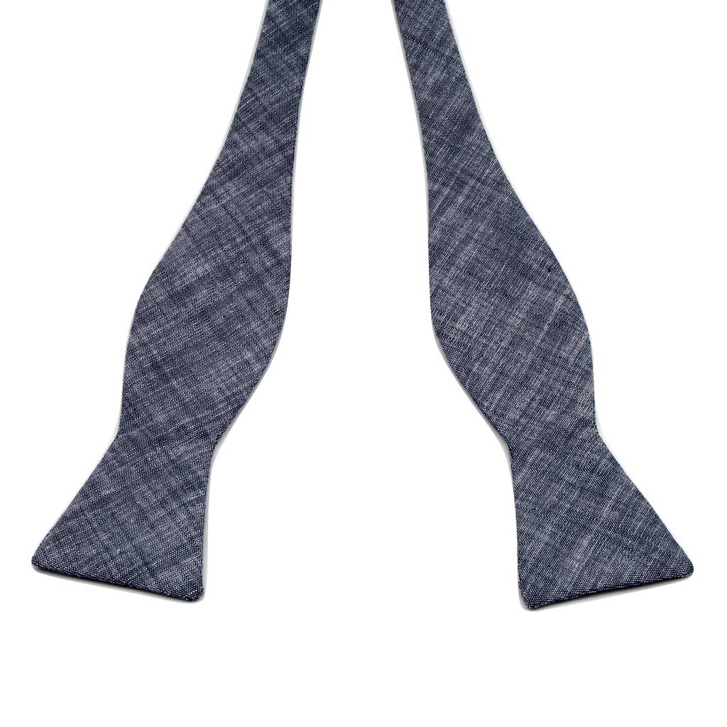MrShorTie-blue-linen-bow-tie-bowtie-handmade-butterfly-tip-style-self-tie-The-Sabotage